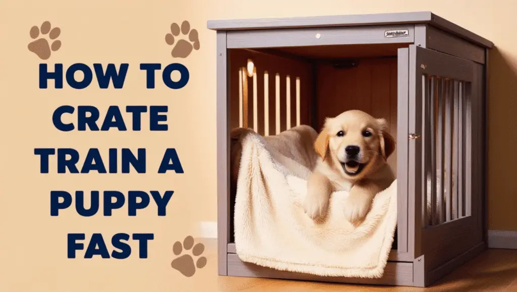 How to Crate Train a Puppy Fast