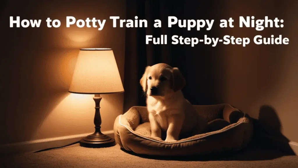 How to Potty Train a Puppy at Night: Full Step-by-Step Guide